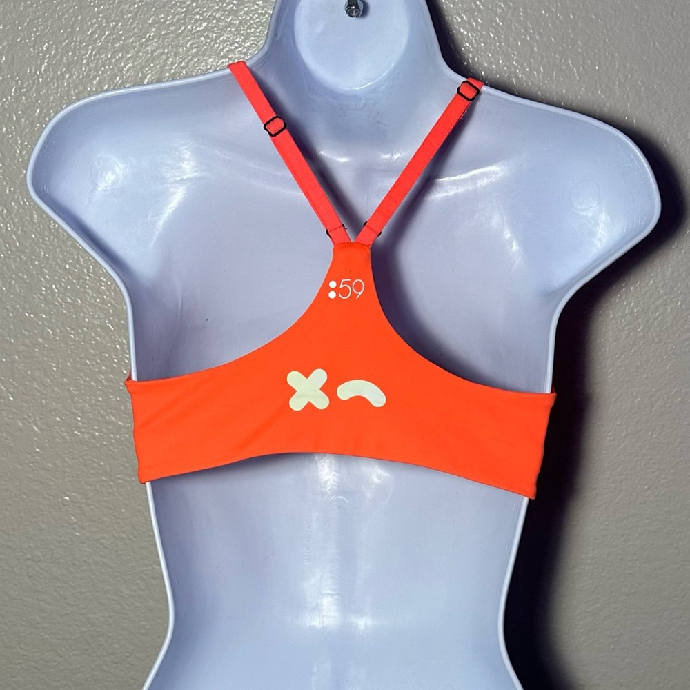 Splits59 Seamless Sport Bra in Neon Orange